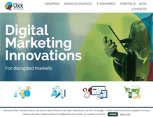 Tablet Screenshot of clickconsulting.es